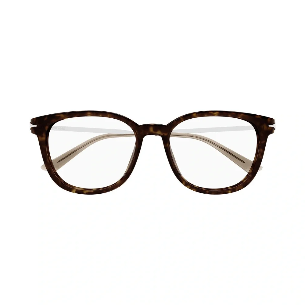 NWT Mont Blanc MB0309oA Havana Silver 53mm Eyeglasses
